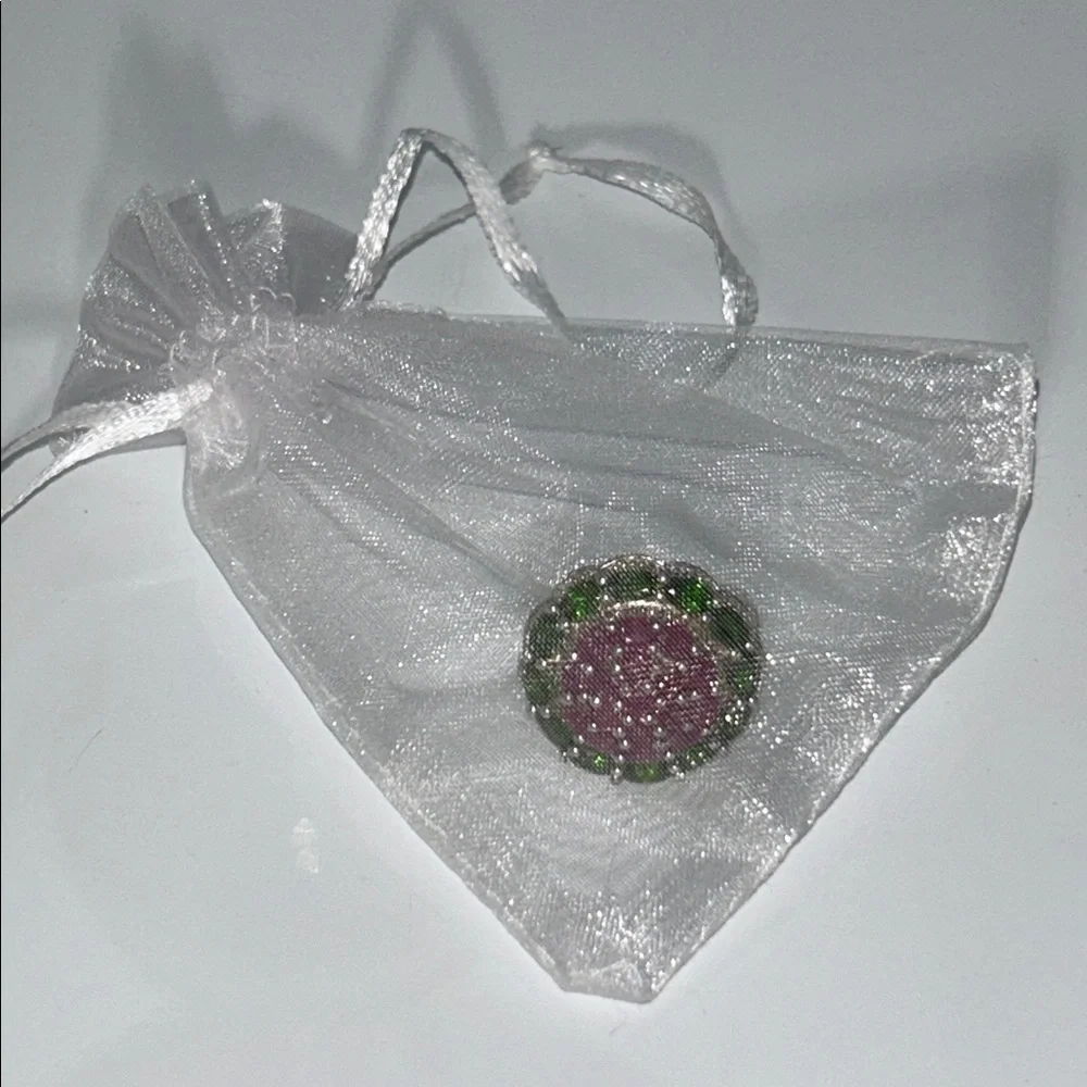 NWOT 925 India Sterling Silver Genuine Gemstone Ring